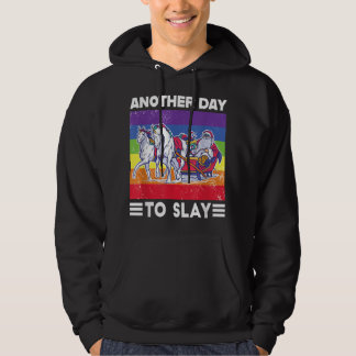 Een andere dag voor Slay Pride Gay KerstSweater Fl Hoodie