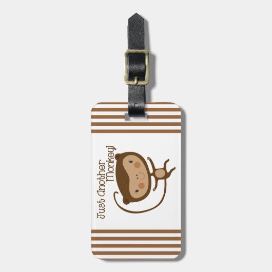 Een andere enkel Aap Bagagelabel (Voorkant verticaal)