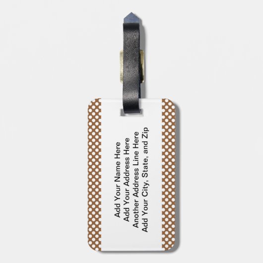 Een andere enkel Aap Bagagelabel (Achterkant verticaal)