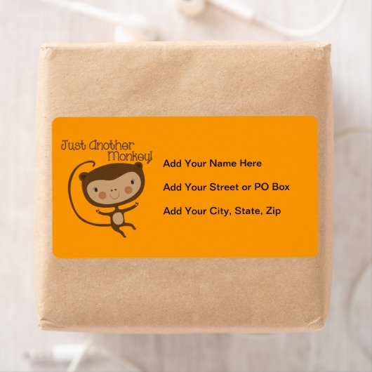 Een andere enkel Aap Etiket (Insitu)