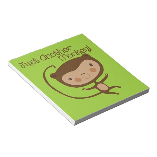 Een andere enkel Aap Notitieblok (Schuin)