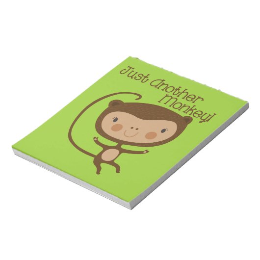 Een andere enkel Aap Notitieblok (Gedraaid)