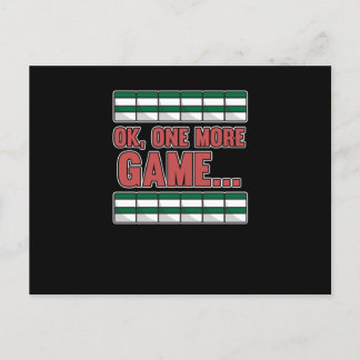 Een andere game Mahjong Player Games jongens meisj Uitnodiging Briefkaart