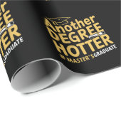 Een andere graad Hotter Master's Degree Afstuderen Cadeaupapier (Rol Hoek)