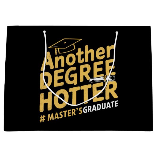Een andere graad Hotter Master's Degree Afstuderen Groot Cadeauzakje (Voorkant)