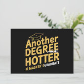 Een andere graad Hotter Master's Degree Afstuderen Kaart (Staand voorkant)