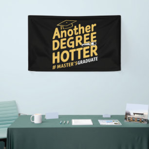Een andere graad Hotter Master's Degree Afstuderen Spandoek