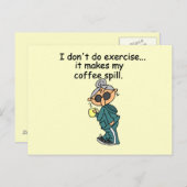 Een andere reden om niet uit te oefenen briefkaart (Voorkant / Achterkant)