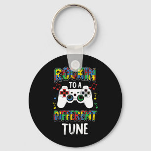 Een andere tunnelgame over autisme sleutelhanger
