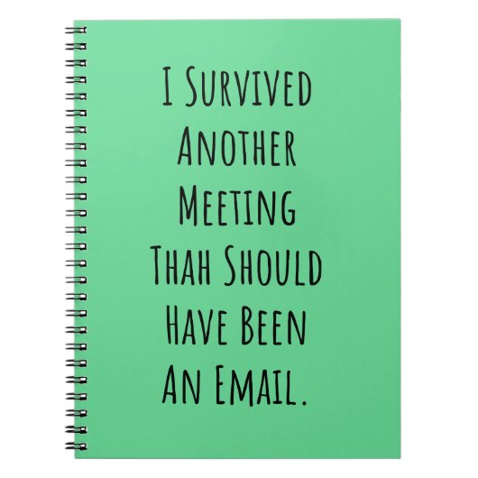 Een andere vergadering notitieboek (Voorkant)