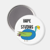 Een andere vogelmagneet magneet (Voorkant / Achterkant)