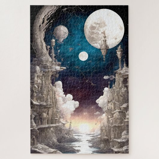 Een andere wereld I Legpuzzel (Verticaal)