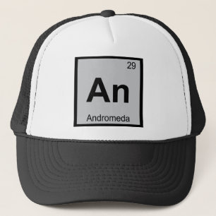Een - Andromeda Grieks Chemie Periodiek Systeem Trucker Pet