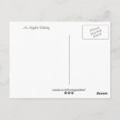 Een Angelic Melody Briefkaart (Achterkant)