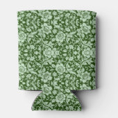 Een antiek bloemendop blikjeskoeler (Achterkant)