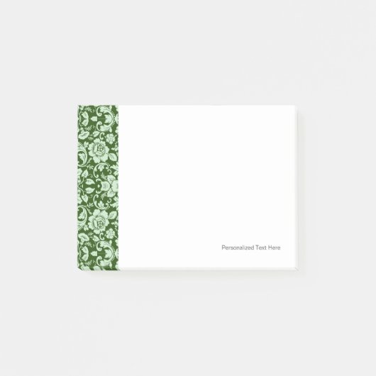 Een antiek bloemendop post-it® notes (Voorkant)