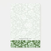 Een antiek bloemendop post-it® notes (Voorkant)