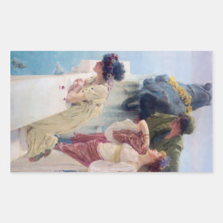 Een antipersooncoop rechthoekige sticker