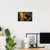 EEN APEN DROOM 5 POSTER (Thuiskantoor)