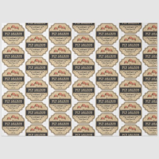 Een Apothecary en het Ontwerp van de Reeks van het Tissuepapier (Voorkant)