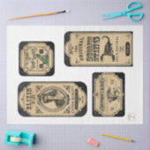 Een Apothecary- en Potion Label Series Design 3 Tissuepapier (Craft)