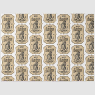 Een Apothekers- en drankje-label serie ontwerp 31 Tissuepapier