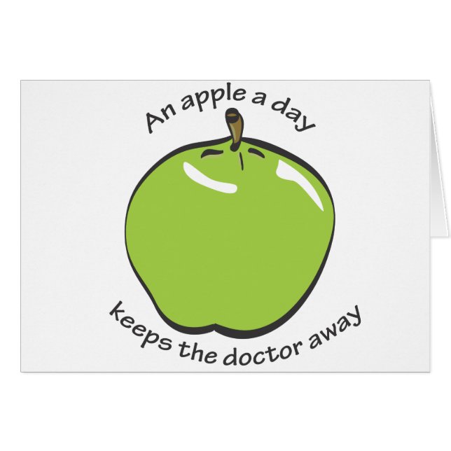 Een appel per dag... (Voorkant Horizontaal)