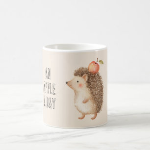 Een appel per dag egel koffiemok