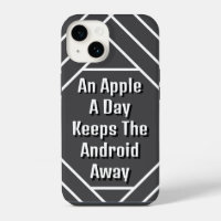 Een appel per dag houdt Android weg, Grappig