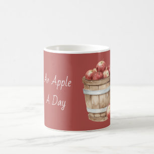 Een appel per dag koffiemok