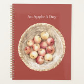 Een Appel Per Dag Mand Planner (Voorkant)
