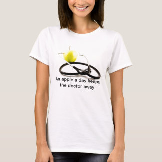 Een appel per dag t-shirt