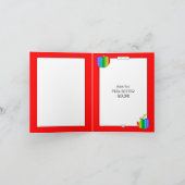 Een Apple a Day get-well kaart (Binnen)