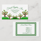 Een Apple Orchard Visitekaartje (Voorkant / Achterkant)