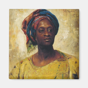 Een Arabier in een tulband Magneet