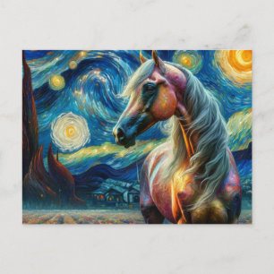 Een Arabisch Sterrennacht Van Gogh Briefkaart