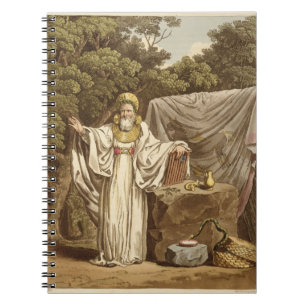 Een Arch Druid in zijn juridische habitat, gegrave Notitieboek