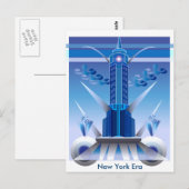 Een Art Deco-Briefkaart Briefkaart (Voorkant / Achterkant)