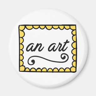Een Art Magnet Magneet