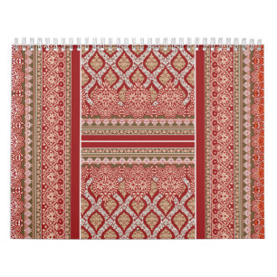 Een artistieke voorstelling van een sinaasappel en kalender