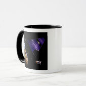 Een asteroïde-mijnmissie mok (Voorkant links)