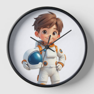Een astronaut klok voor jongens