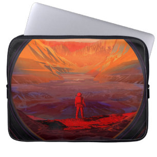 Een astronaut op Mars Laptop Sleeve