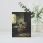 Een astronoom briefkaart (Staand voorkant)