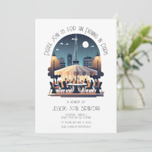 Een avond in Parijs Kaart