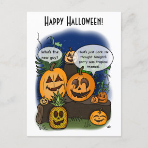Een avond om Halloween Briefkaart te herdenken