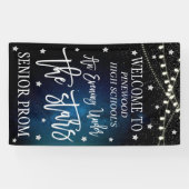 Een avond onder de sterren Dance Prom Banner (Horizontaal)