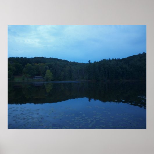 Een avond op Lake Hope Poster (Voorkant)