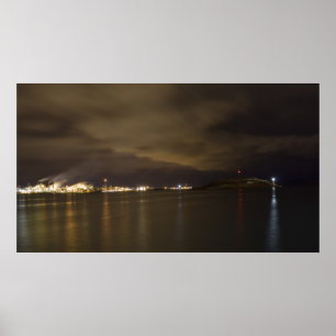 Een avond Uitzicht fine art print