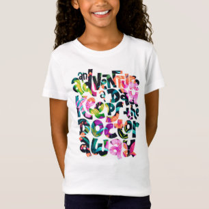 Een avontuur van een dag houdt de dokter weg Zom T-shirt